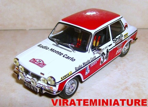 Simca 1100 rallye monte - simca,