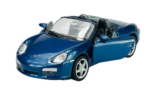 Welly porsche boxster blu - porsche, s