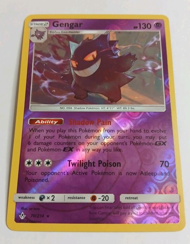 Gengar reverse holo rara - holo,