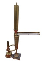 ? Ebulliometro misura gradazione alcool OTTONE italiano vintage 1950 CASTORE