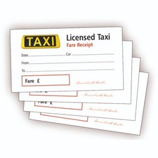 RICEVUTE TAXI - 400 Fogli (4