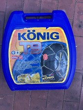 Catene da neve KONIG per auto T9 090 9 mm Raggio 14 15 16 17 