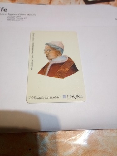 Scheda telefonica rara tiscali - scheda,