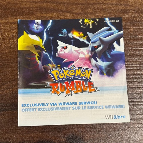 Pokemon rumble wii - pokemon,