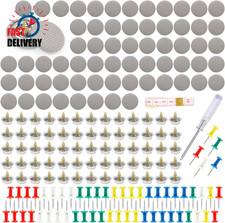65 Pezzi Puntine per Cielo Auto, Kit Riparazione Cielo Auto, Vite per (65 Pezzi)