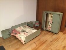 mobili miniatura per bambole anni 30 40 originali non restaurati in legno