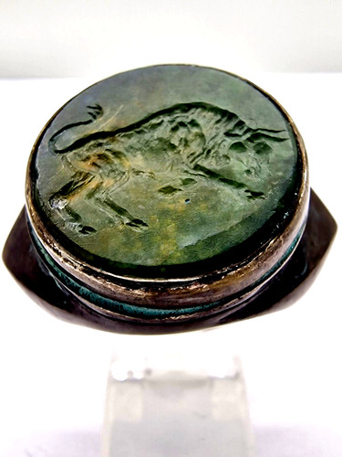 Anello argento romano antico