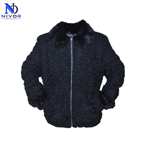 Giubbotto bomber uomo nero