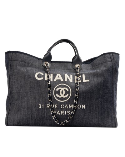 Chanel deauville maxi denim - chanel,