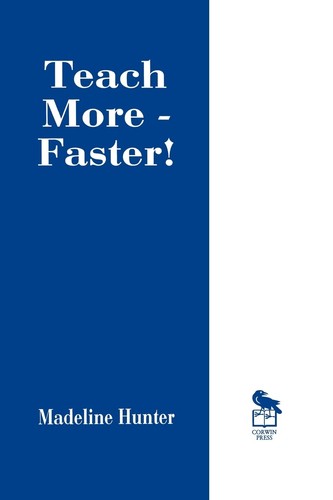 Teach more faster - more, --