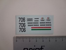 decal ad acqua per modellino