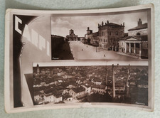 cartolina modena carpi vedute viaggiata 1949 formato grande