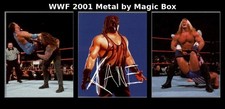 Adesivi WWF WWE Metal 2001 Magic Box Int Attitude Wrestling per album scegli uno