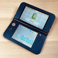 Nintendo New 3DS XL BLU DUAL IPS Funzionante in Condizioni Accettabili | 4GB SD