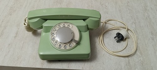 Telefono disco vintage - telefono,
