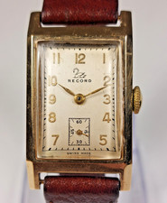 Orologio tank record oro - record, 9