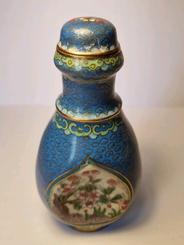 Antico vaso cloisonné cinese
