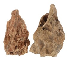  2 Pcs Roccia Acquario Rocce