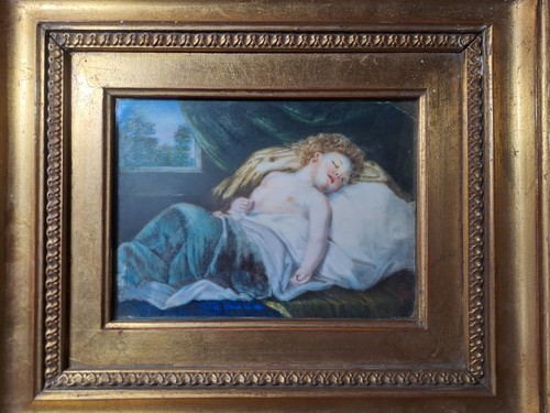 Quadro antico fanciullo che - quadro, antico.
