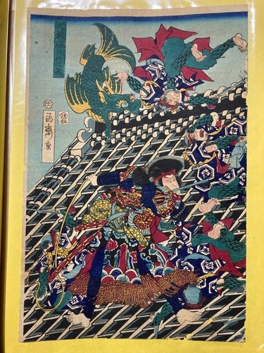 Stampa xilografia utagawa - xilografia,