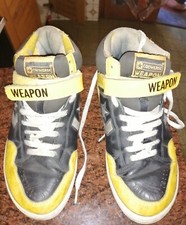 converse sneakers Weapon MID lakers usate 43