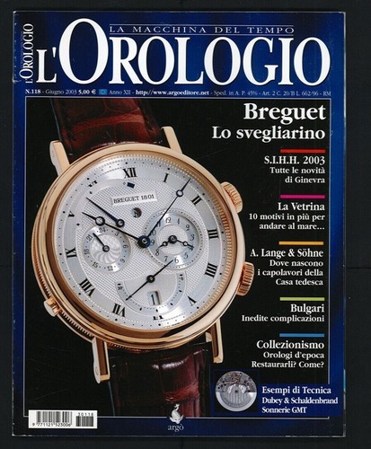 Orologio 118 del 2003 - l'orologio, n.