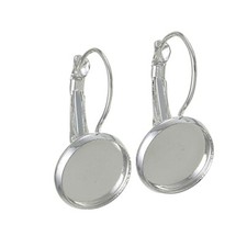 4 pz BASI CABOCHON ORECCHINI