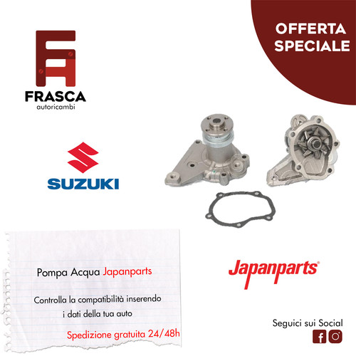 Pompa acqua japanparts suzuki - pompa,