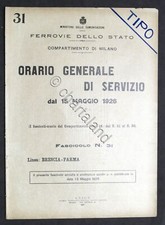 Ferrovie Orario Generale