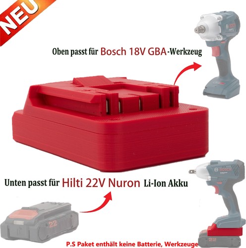 Adattatore per batteria hilti - adattatore,