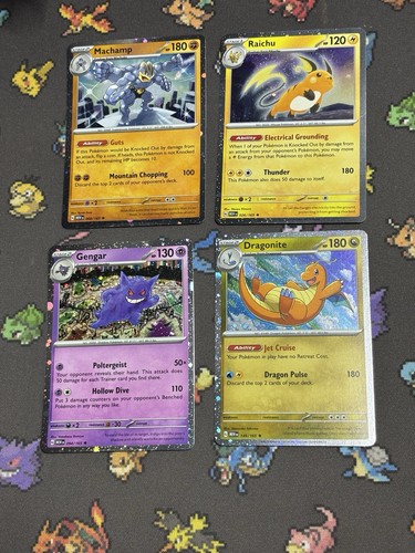 Gengar 094 machamp raichu - gengar,