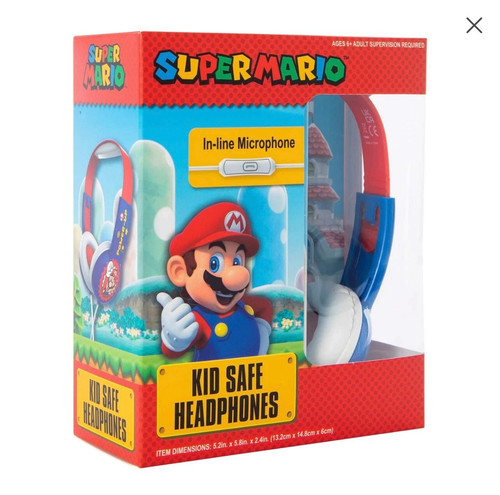 Super mario cuffie bambini con - super,
