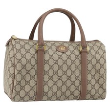 GUCCI GG Supreme Hand Bag PVC
