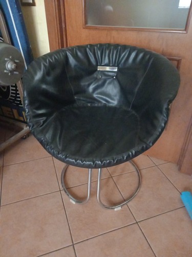 Poltrona pelle vintage - pelle,