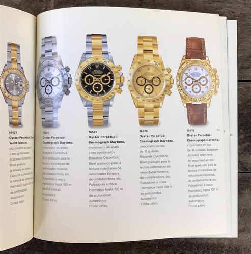 Rolex 1999 catalogue spanish - rolex,