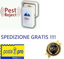 PEST REJECT SCACCIA INSETTI ANTI SCARAFAGGI FORMICHE TOPI RAGNI MOSCHE ZANZARE