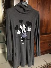 Vestito Abito Disney Minnie Ovs 16 Anni Taglia S Adulti Grigio Invernale