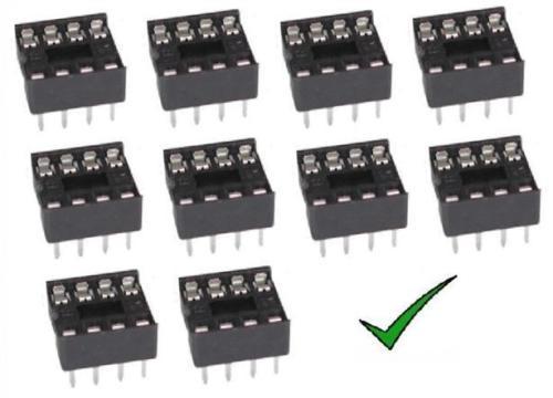10pz zoccoli pin per - zoccoli,