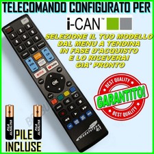 Telecomando configurato per - configurato,
