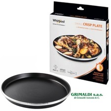 PIATTO CRISP ORIGINALE WHIRLPOOL BASE 25cm BORDO 27cm AVM 250 SMALL CRISP PLATE