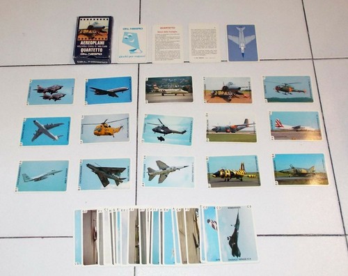 Carte aeroplani quartetto - carte,