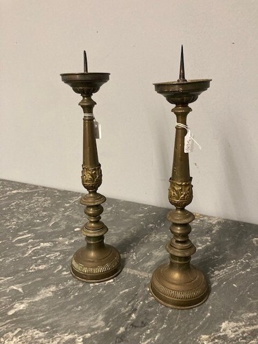 Antica coppia candelabri in - antica,