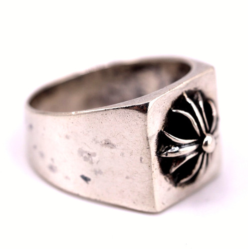 Anello uomo vintage argento - anello,