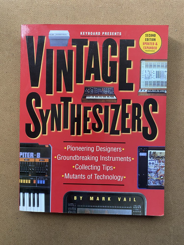 Vintage synthesizers book - synthesizers,