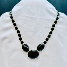 Collana Napier Perline Nere