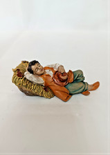 RAGAZZO CHE DORME  Resina 4-10 cm  Santa Claus s.r.l.- Personaggi presepe Natale