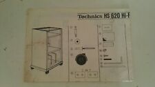 Libretto istruzioni mobile hi-fi Technics HS-620