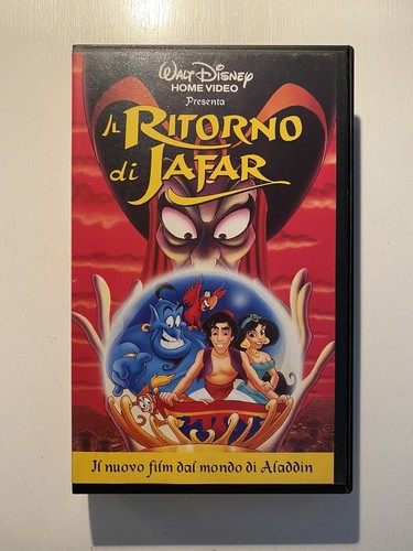 Vhs disney ritorno jafar - disney, di