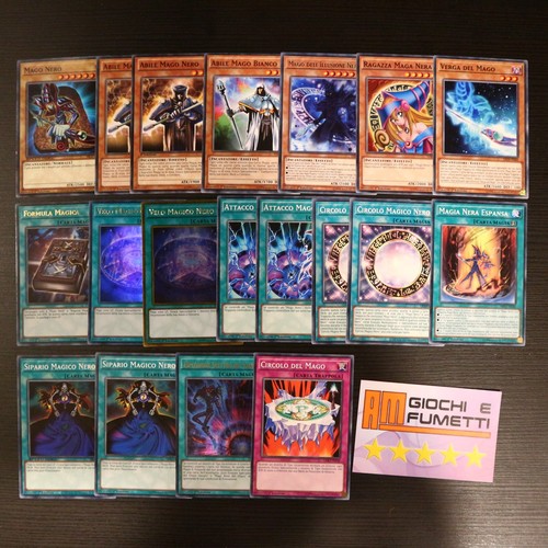 Lotto carte mago nero - carte,