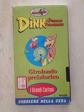 VHS USED HANNA & BARBERA : DINK IL PICCOLO DINOSAURO : GIROTONDO PREISTORICO
